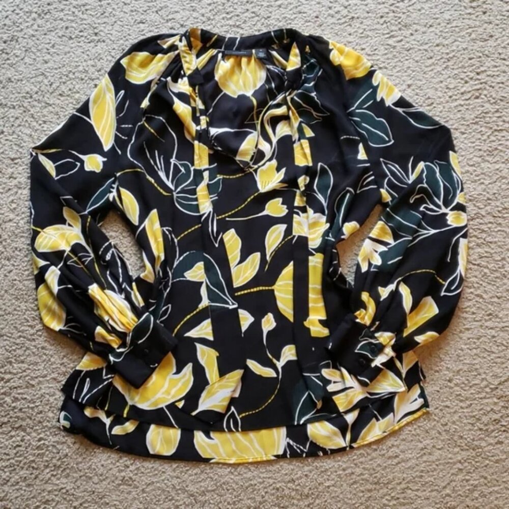 🎉 Halogen tie neck, blouson sleeve Blouse 🎉